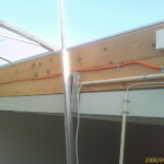 Eksempel på en Brandventilations motor der er udskiftet.