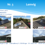 Solar Venti anlæg til affugtning af sommerhus.