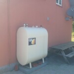 Billede af den gamle olietank