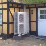 Billede af den nye udedel. Dette er en MONO blok med vand i udedelen.